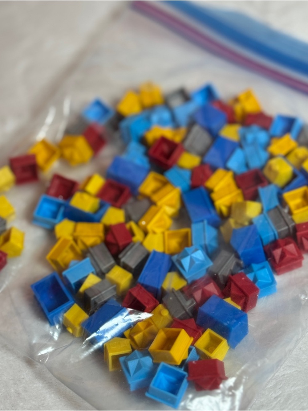 Monopoly Lot of Replacement Houses/Buildings Multi Color